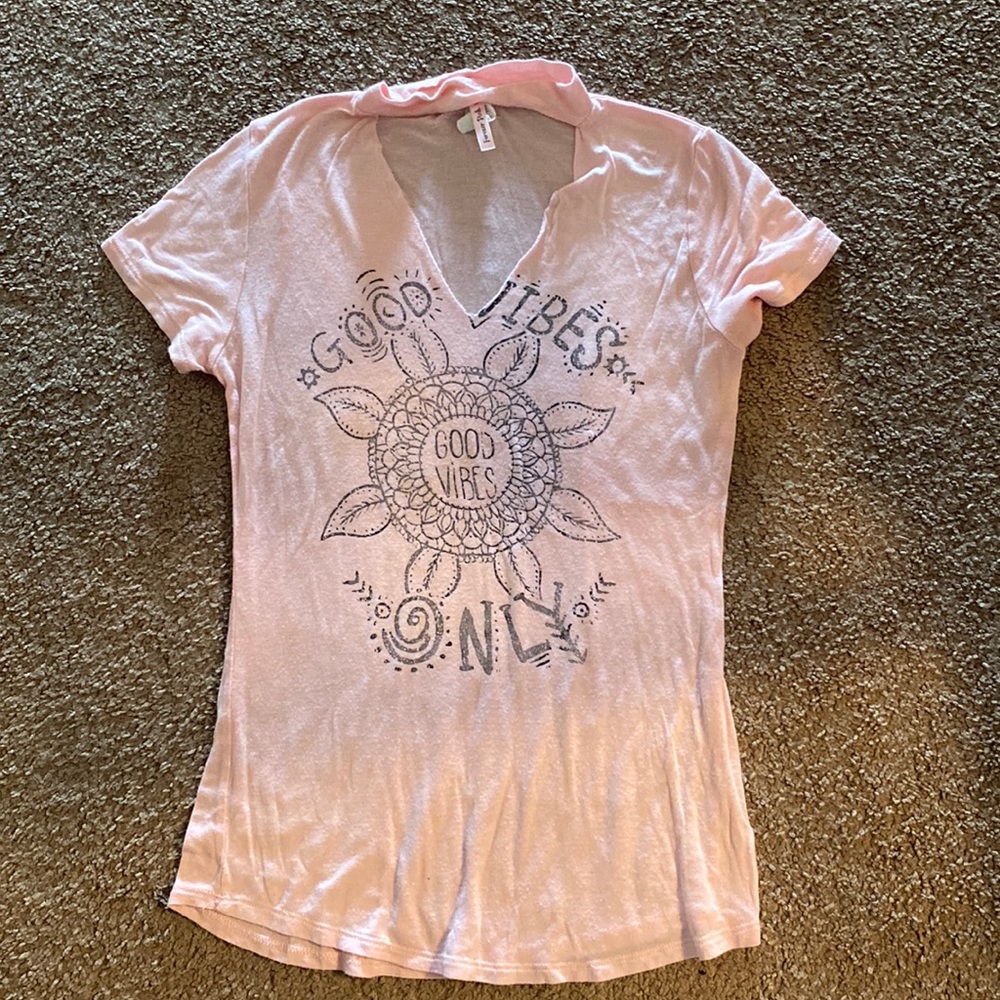 Cute pink T-shirt
